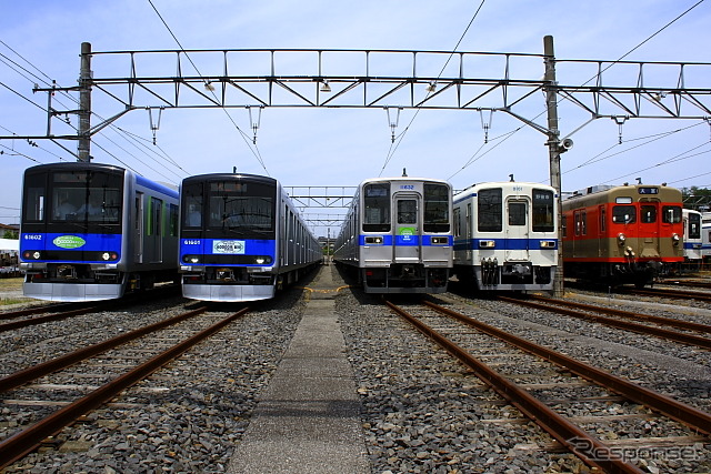 東武鉄道　七光台基地