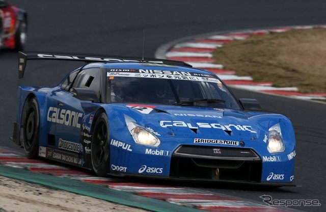 第3戦セパンで今季初優勝、カルソニック IMPUL GT-R。写真:NISSAN(開幕戦)