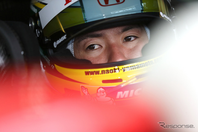 #18 HSVを駆る山本尚貴。写真:Honda