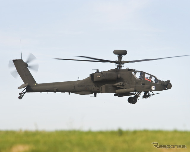 AH-64アパッチヘリコプター