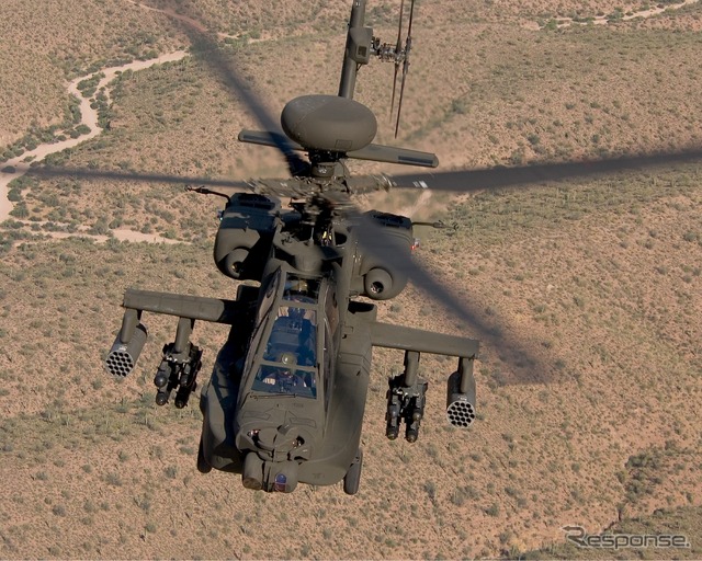 AH-64アパッチヘリコプター