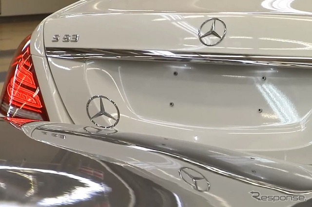 新型メルセデスベンツ SクラスのS63 AMG