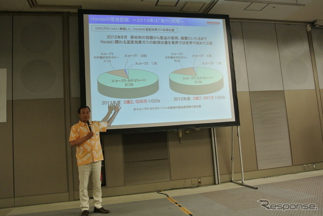 ホンダ 環境取り組み説明会