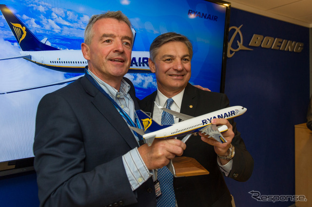 マイケル・オリアリー氏とレイ・コナー氏