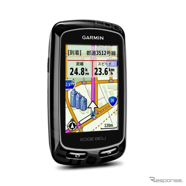 ガーミン・GPSサイクルコンピュータ「Edge810J」「Edge510J」