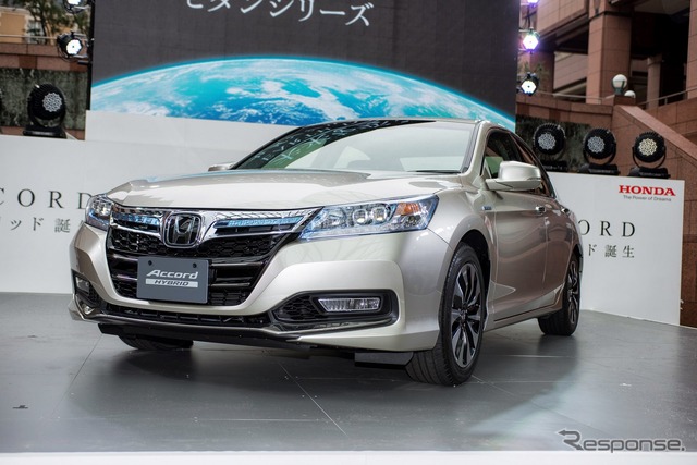 ホンダ アコード 新型 発表会