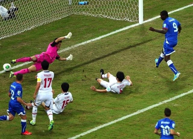 コンフェデレーションズ杯、日本3-イタリア4(6月19日)