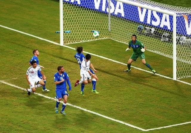 コンフェデレーションズ杯、日本3-イタリア4(6月19日)