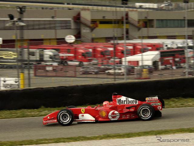 シューマッハ、フェラーリ F2005に「合格」