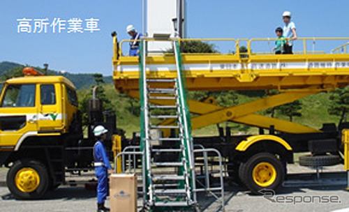 はたらく車 親子見学会