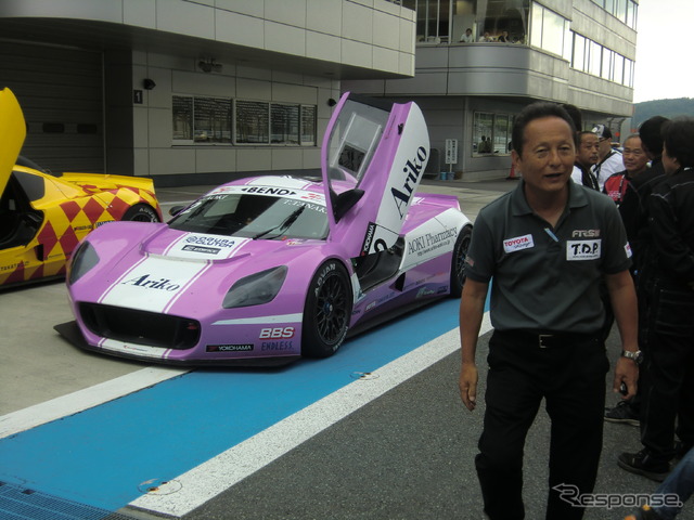 インタープロトシリーズ創立の中心人物、1995年に日本人として初めてル・マン総合優勝を成した関谷正徳氏。