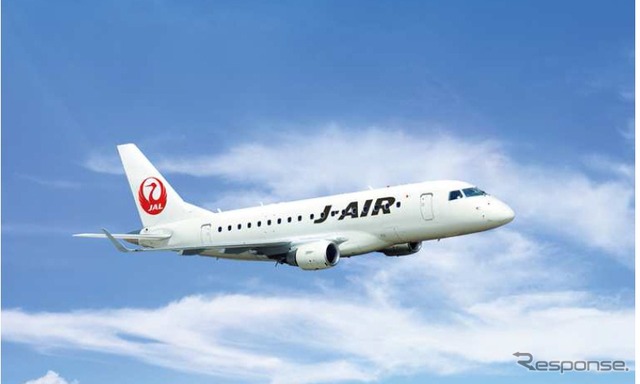 ジェイエア、エンブラエル170型機を追加導入(イメージ)