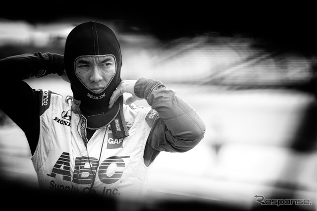 マシントラブルで手痛いストップ（23位）。佐藤琢磨には辛いレースだった。写真：IndyCar