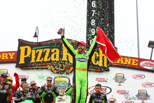 今季3勝目を挙げたヒンチクリフ。写真:IndyCar