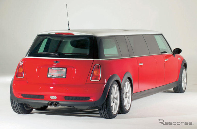 MINIのリムジン?　日本初上陸