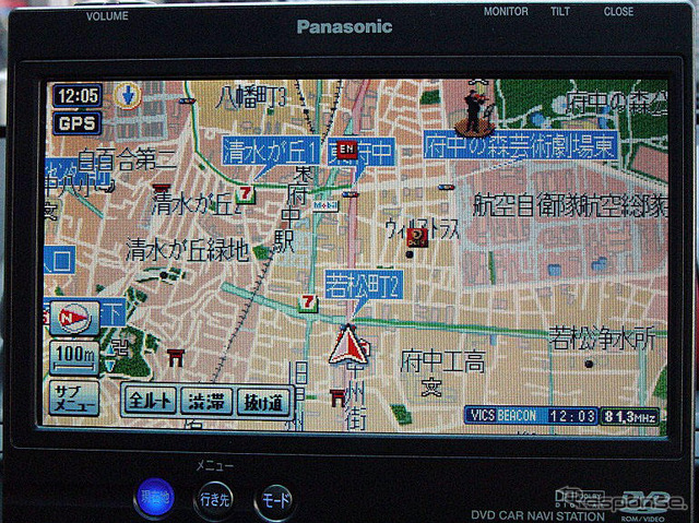 【ストラーダ DV255 長期リポート　その2】格段に見やすくなった地図画面