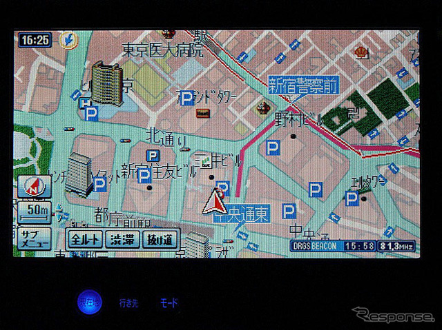 【ストラーダ DV255 長期リポート　その2】格段に見やすくなった地図画面