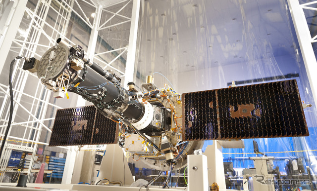 完成したIRIS衛星