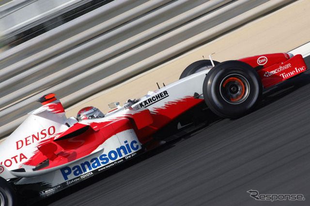 【トヨタF1】トゥルーリが予選第1回目2番手…3戦連続