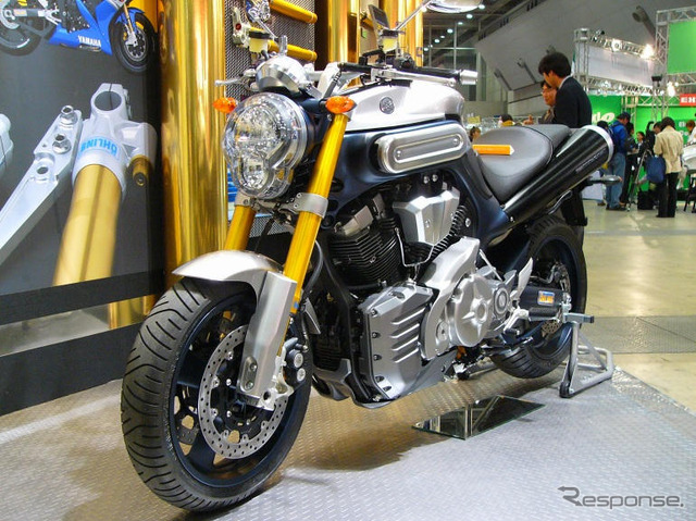 【東京モーターサイクルショー05】写真蔵…ヤマハMT01 カスタムが登場