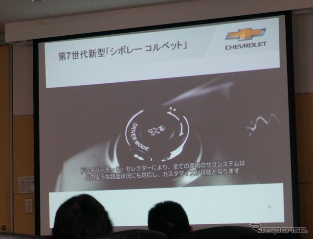 シボレー 新型コルベット カスタム・プレ・オーダー・キャンペーン発表会
