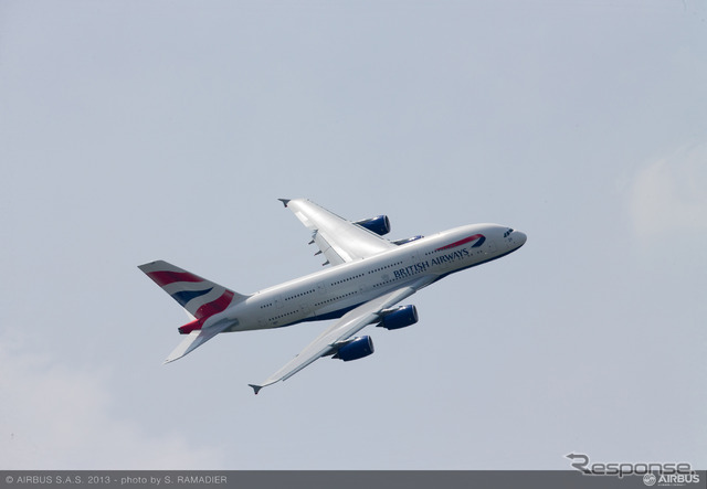 A380の飛行デモンストレーション5