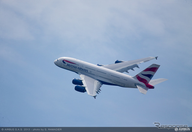 A380の飛行デモンストレーション3