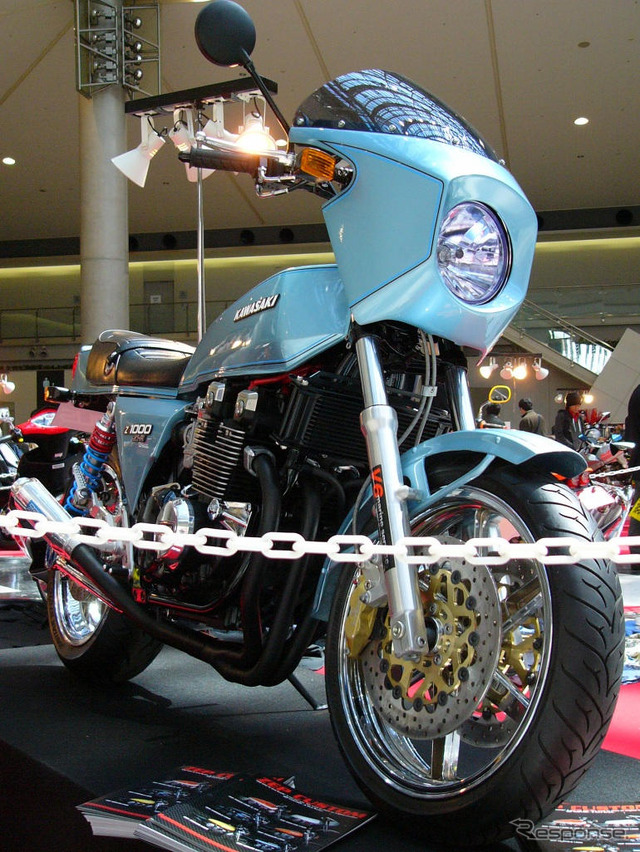 【東京モーターサイクルショー05】男カワサキ空冷四発…写真蔵