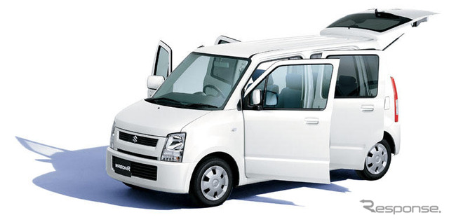 2004年度車名別軽販売、スズキ ワゴンR が連覇