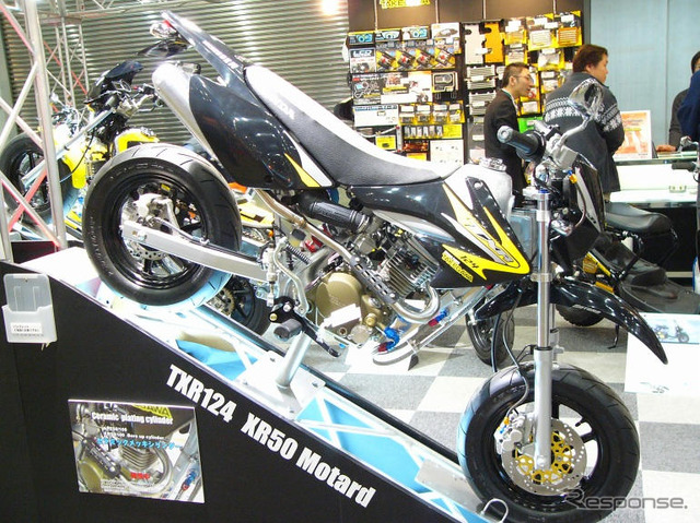 【東京モーターサイクルショー05】ホンダの定番、モンキー と XR …写真蔵