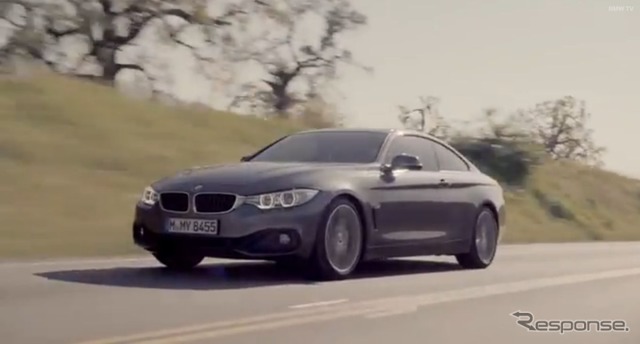 BMW4シリーズクーペの最新映像