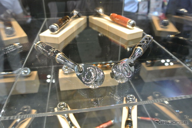 京都機械工具 漆塗りラチェットレンチ(オートサービスショー13)