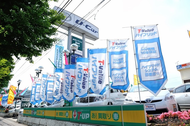 トヨタU-Car販売店(東京トヨペット U-Park八王子)