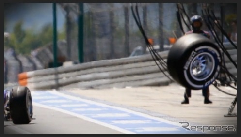 ベッテルが地元GPで初優勝（動画キャプチャ）