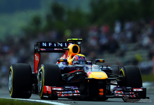 F1 ドイツGP（2013年）　レッドブルのマーク・ウェーバー