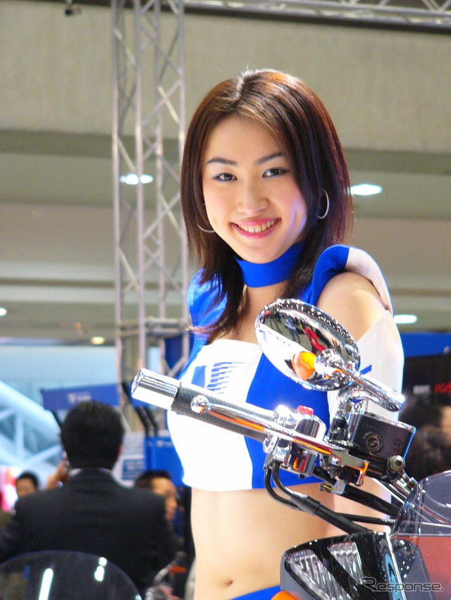 【東京モーターサイクルショー05】あの娘の笑顔に会える