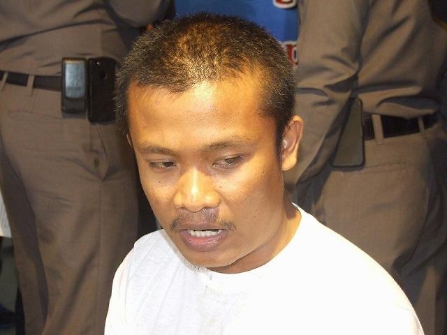 逮捕された容疑者
