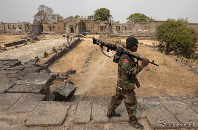 カンボジアのプレアビヒア寺院