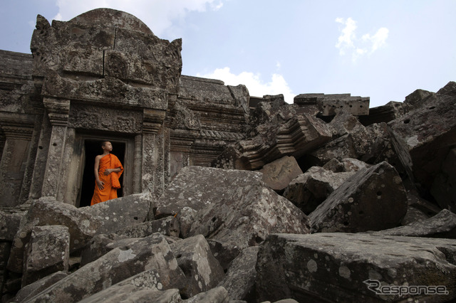 カンボジアのプレアビヒア寺院