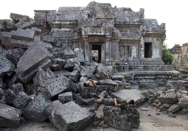 カンボジアのプレアビヒア寺院