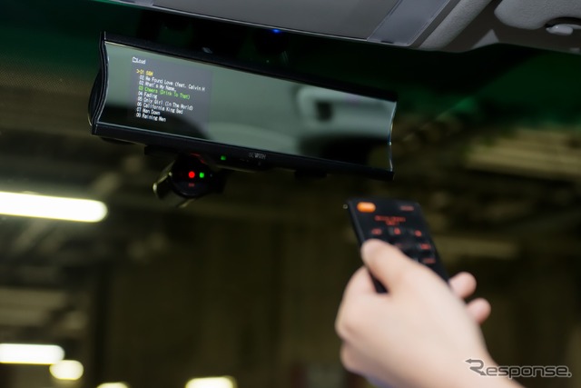 ルームミラー型リニアPCMプレーヤー「STATE MM-1D」