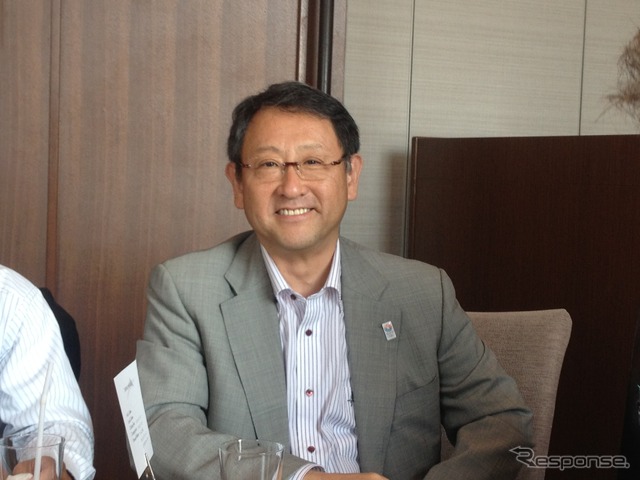 トヨタ自動車 豊田章男社長