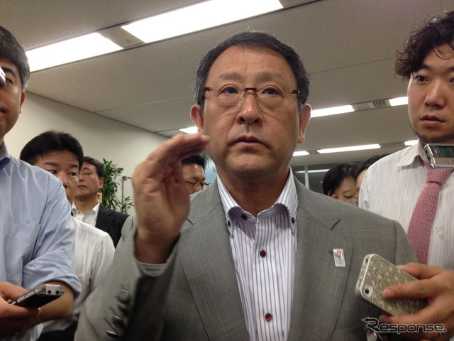 日本自動車工業会 豊田章男会長
