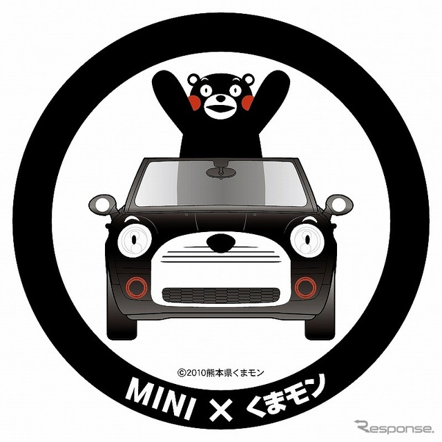 「くまモン」MINIオックスフォード工場を訪問