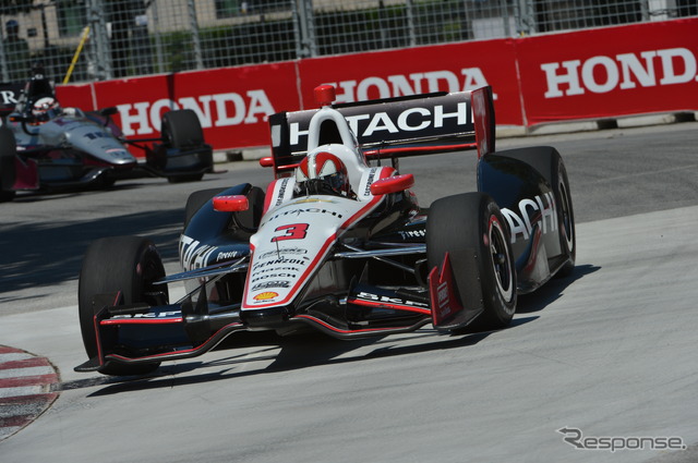 ポイントトップのエリオ・カストロネベスは決勝6位。写真:IndyCar