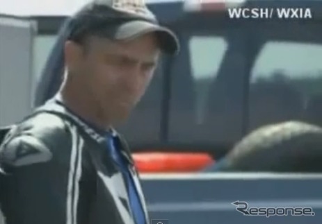 ビル・ワーナーのバイク事故(動画キャプチャ)