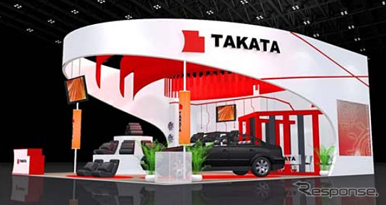 上海国際キッズ・ベビー・マタニティ産業展・タカタブースイメージ