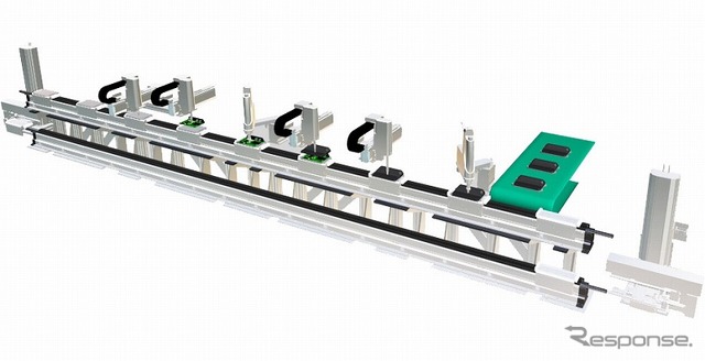 ヤマハ発動機・リニアコンベアモジュール「LCM100」