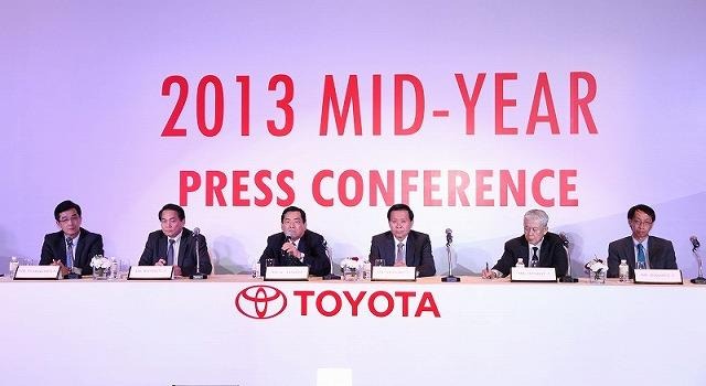 トヨタ 上半期のタイ製完成車輸出4%減、19・6万台