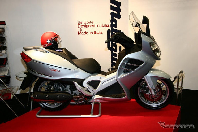 【東京モーターサイクルショー05】ピッコライタリアーナ、マラグーティ写真蔵